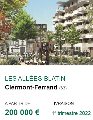 Programme Les Allées Blatin à Clermont-Ferrand