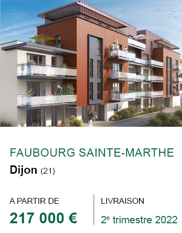 Programme Faubourg Sainte-Marthe à Dijon